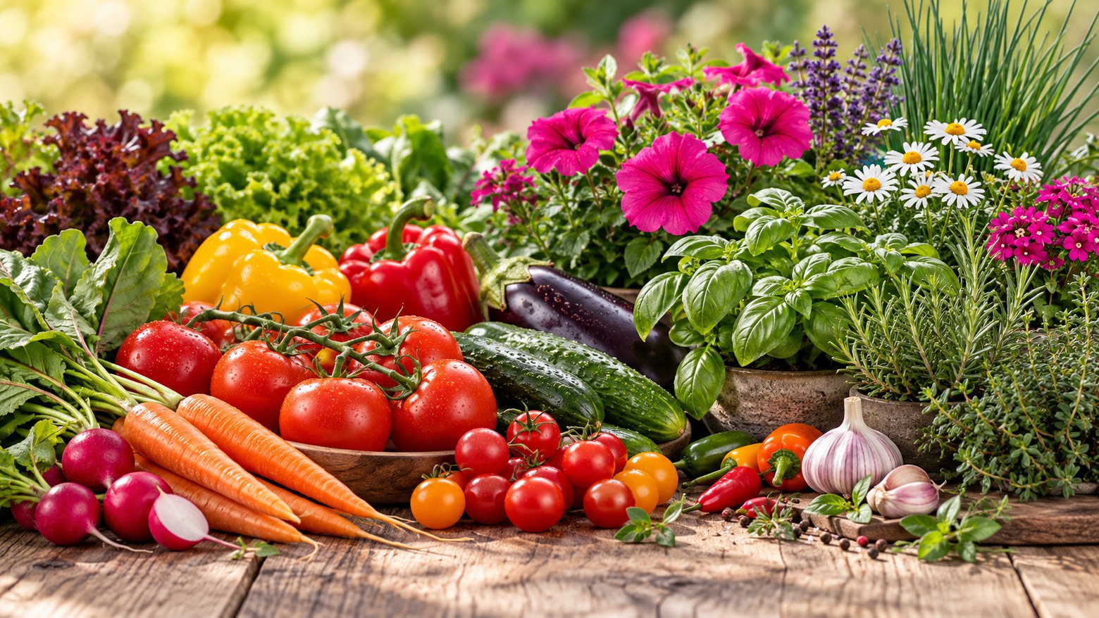 Vegetables, flowers and herbs for Q-Saatgut